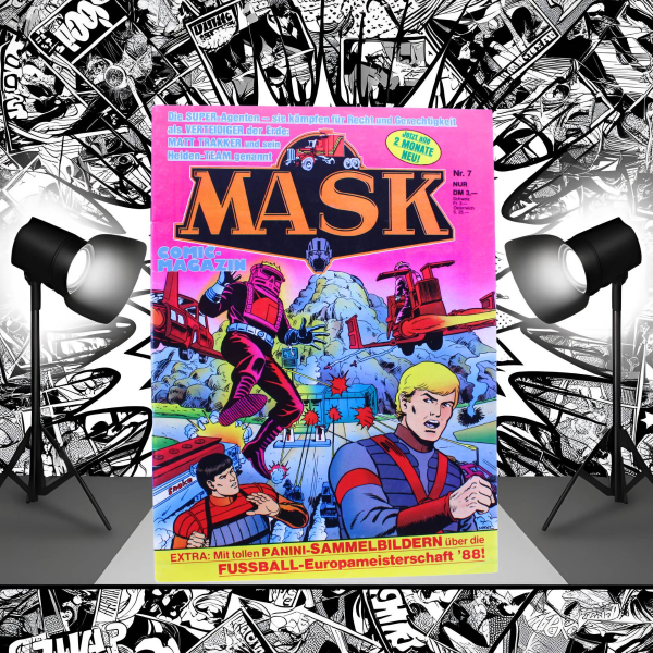 M.A.S.K. Comic Magazin Nr. 7 (1988) – Interpart – Switchblades geheimer Code